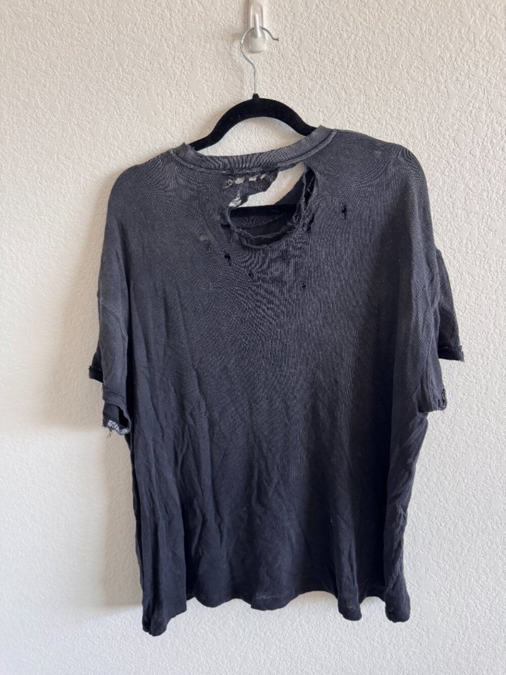 Women's We The Free distressed oversized tee - Picture 3 of 3